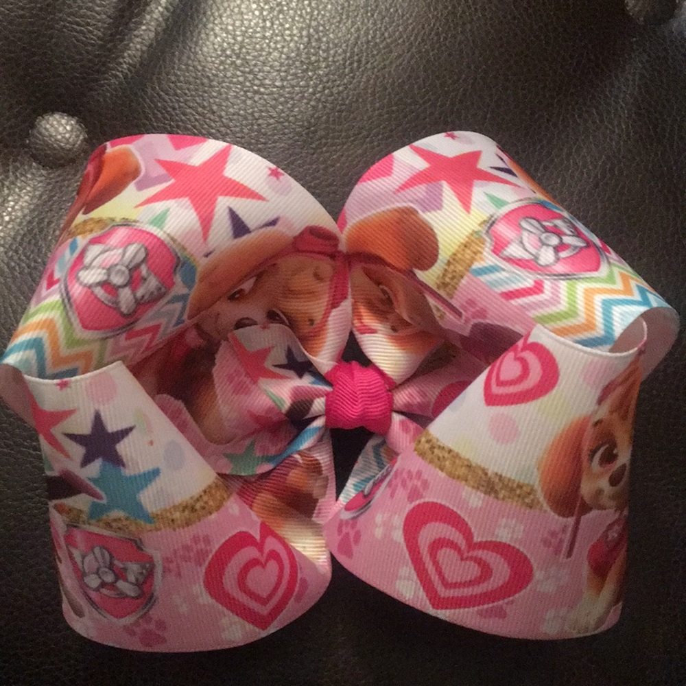 Boutique paw patrol bow